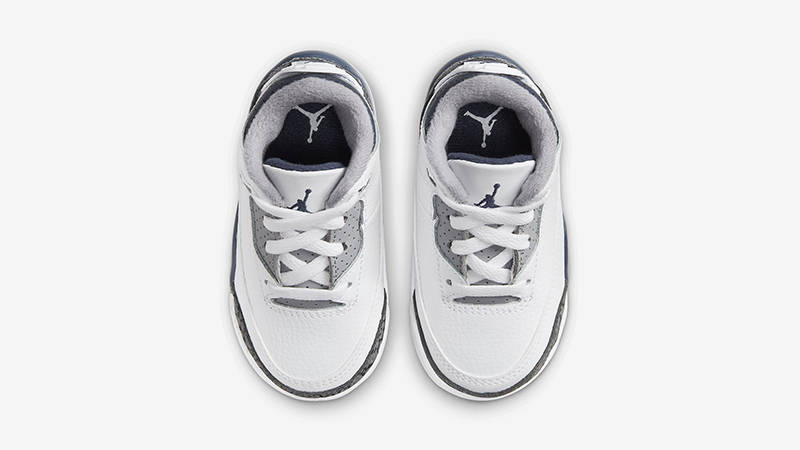 Air Jordan 3 Toddler Midnight Navy DM0968-140 Top