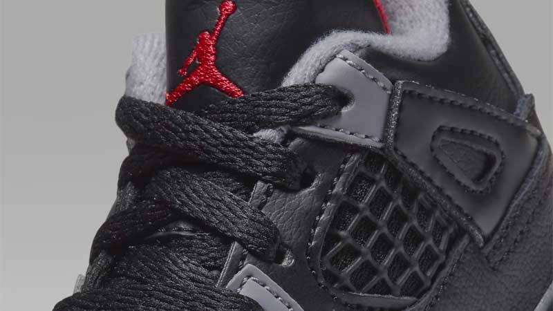 Air Jordan 4 OG Toddler Bred Reimagined Closeup