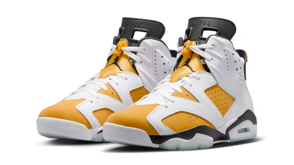 Image via Nike Here's a Official Look at the Air Jordan 6 "Yellow Ochre"