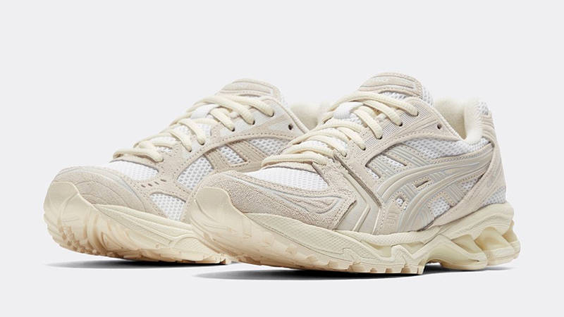 ASICS Gel-kayano 14 White Smoke Grey front