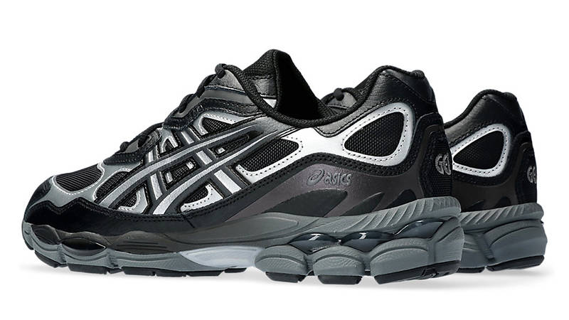 靴 asics gel-nyc graphite grey/black ASICS Gel-NYC Black Graphite Grey Men's - 1203A280-002 - US