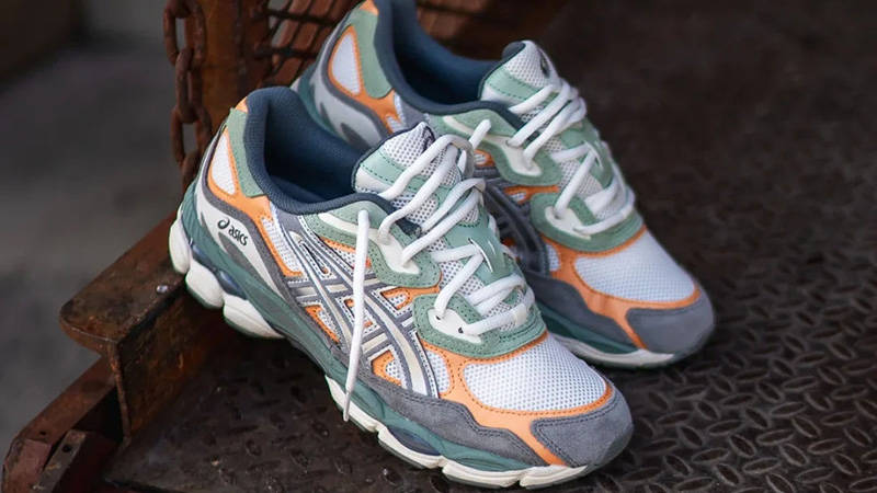 ASICS Gel-NYC Cream Clay Grey 1203A383-102 side
