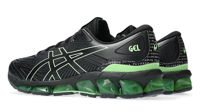 ASICS Gel-Quantum 360 7 Black Bright Lime 1201A878-001 Side