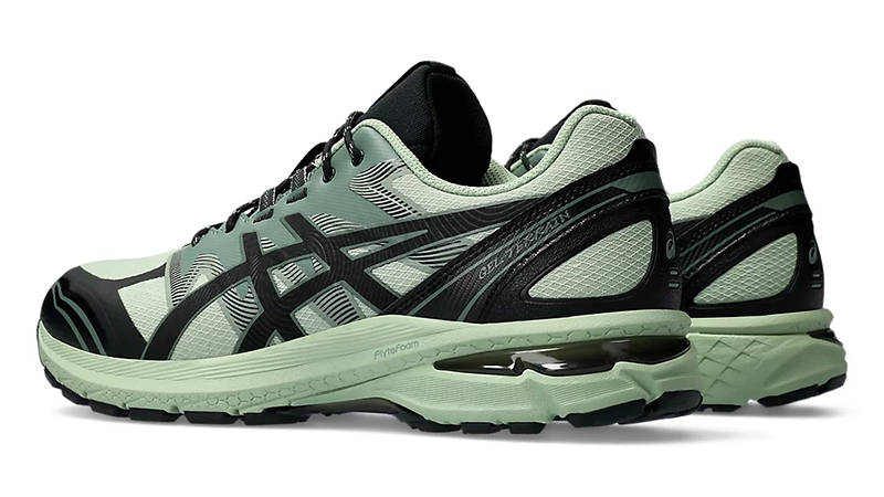 ASICS GEL-TERRAIN Dark Jade Black 1203A342-300 Side