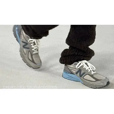zapatillas de running New Balance asfalto neutro talla 44.5 Made in USA Grey closeup