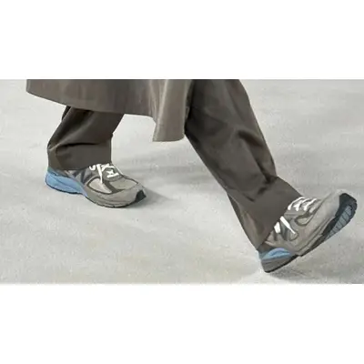 zapatillas de running New Balance asfalto neutro talla 44.5 Made in USA Grey on foot