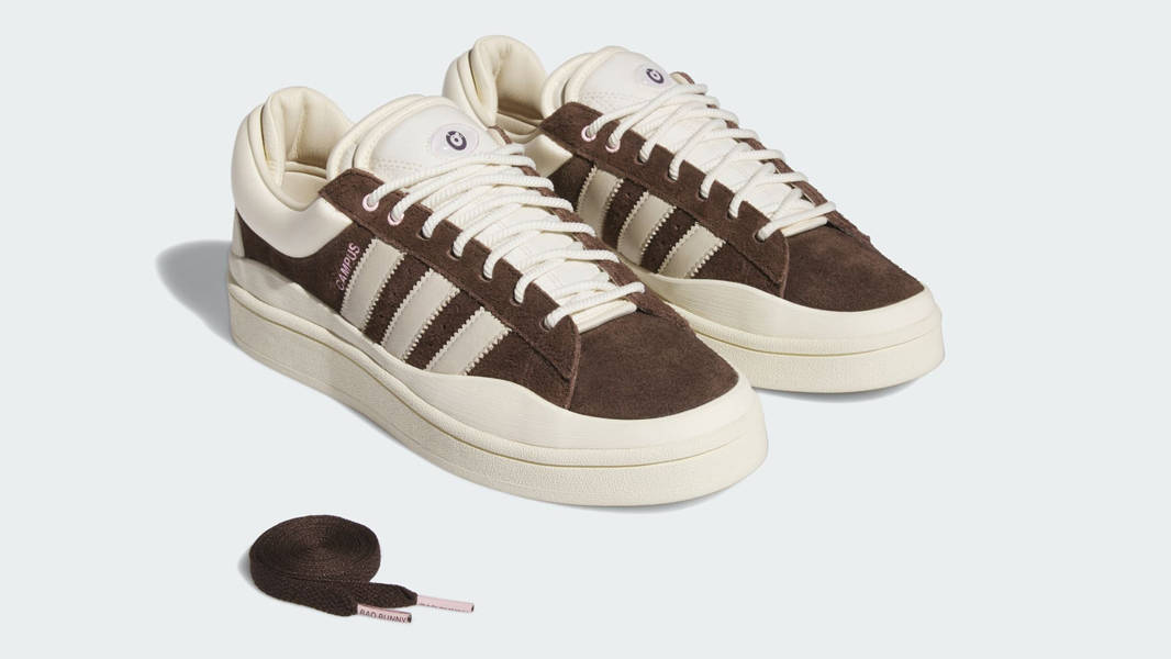 Bad Bunny x adidas Campus Deep Brown Chalk Front 1