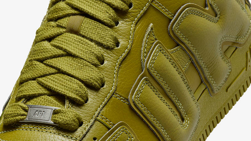 Cactus Plant Flea Market x Nike Air Force 1 Low Moss FQ7069-300 Detail