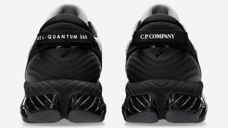 C.P. Company x ASICS Gel-Quantum 360 Cement Grey heel