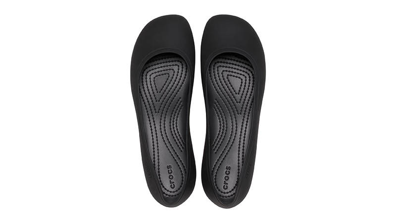 Crocs Brooklyn Flat Black 209384-001 Top