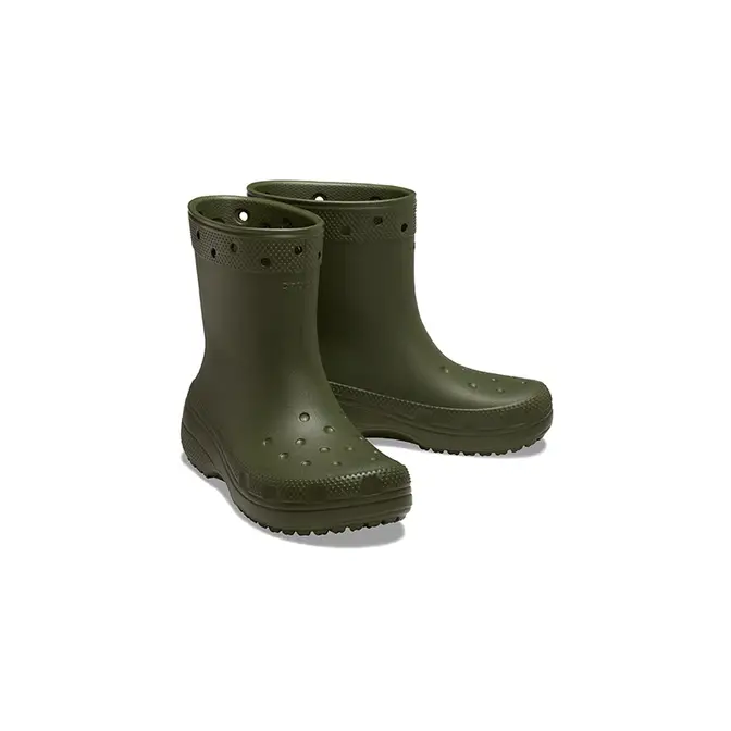 Crocs Classic Boot Army Green 208363-309 Side