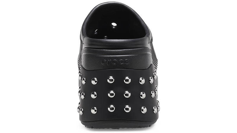Crocs Classic Siren Studded Clog Black back