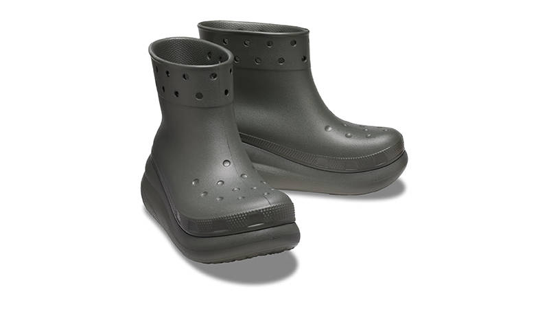 Crocs Crush Boot Dusty Olive 207946-3J5 Side