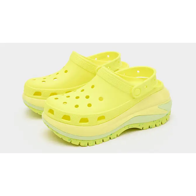 Crocs Mega Crush Clog Yellow front