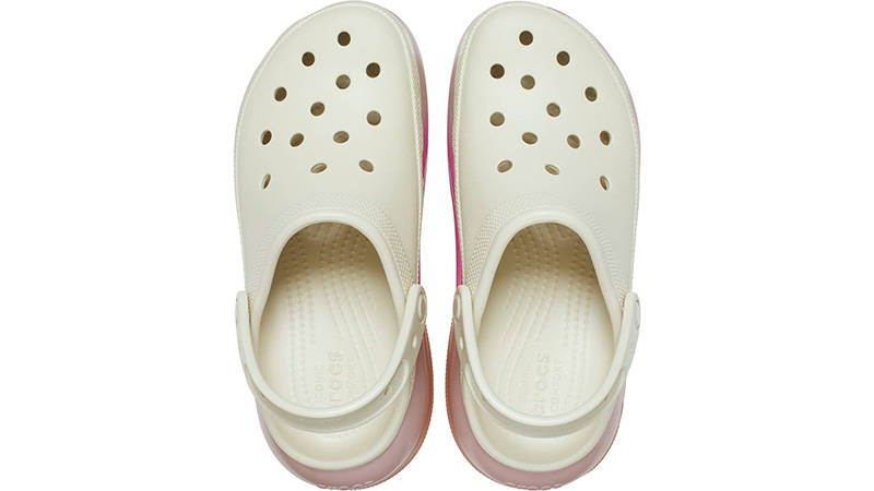 Crocs Mega Crush Color Dip Clog Bone Multi 208988-2Y3 middle
