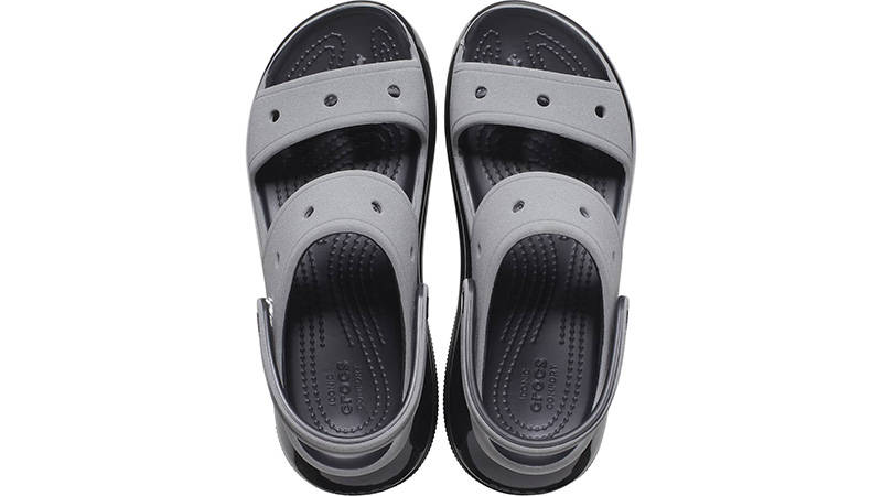 Crocs Mega Crush Reflective Sandal Black 209033-0WN middle