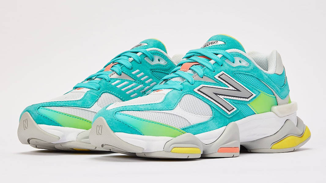 DTLR x New Balance 9060 Cyan Burst U9060DBT Side