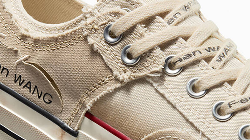 Feng Chen Wang x Converse Chuck 70 2-in-1 Ivory Brown Rice A07718C Detail 2