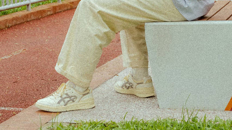 FOXTROT UNIFORM x ASICS EX 89 Neo-Vintage side
