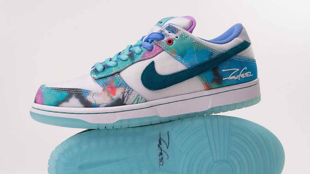 Futura Laboratories x Nike SB Dunk Low Aqua Teal