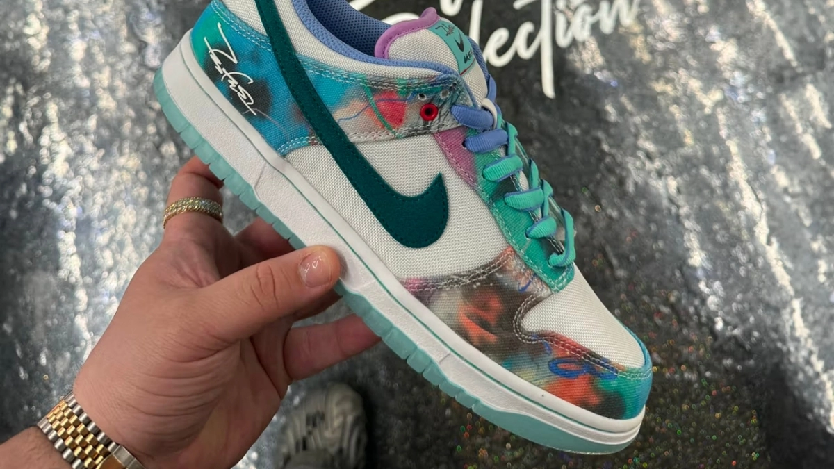 New Images of the Futura x Nike pages SB Dunk Low Have Just Surfaced