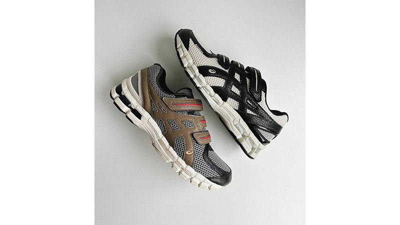 HAL Studios x ASICS Gel-Kayano White Black from top