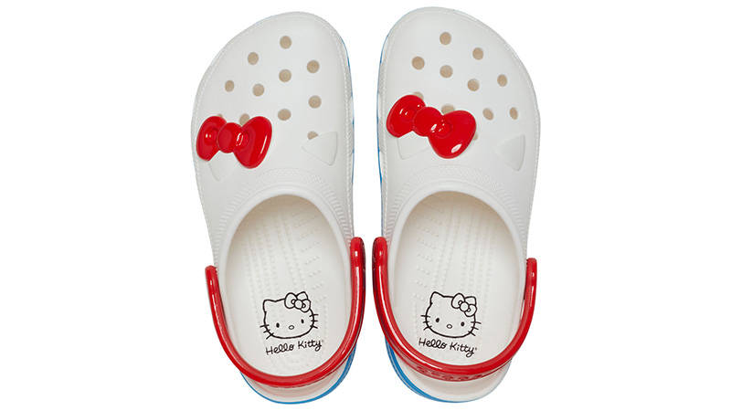 Hello Kitty x Crocs Classic Clog White Red middle