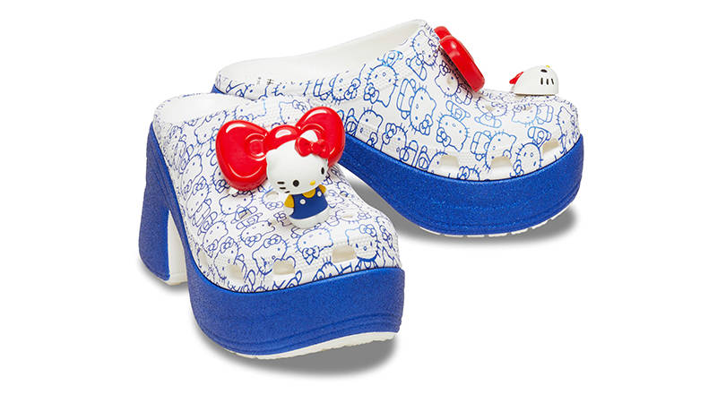 Hello Kitty x Crocs Siren Clog White 209451-100 Front