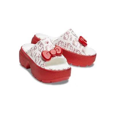 Hello Kitty x Crocs Stomp Slide White 209815-100 Front