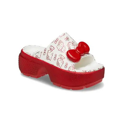 Hello Kitty x Crocs Stomp Slide White 209815-100 Side