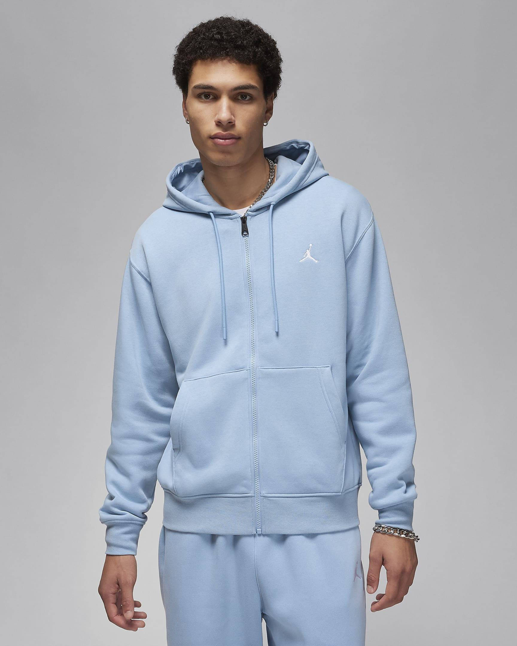 zip up jordan hoodie
