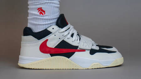 The Travis Scott x Jordan Jumpman Jack Appears in a "University Red" Colourway