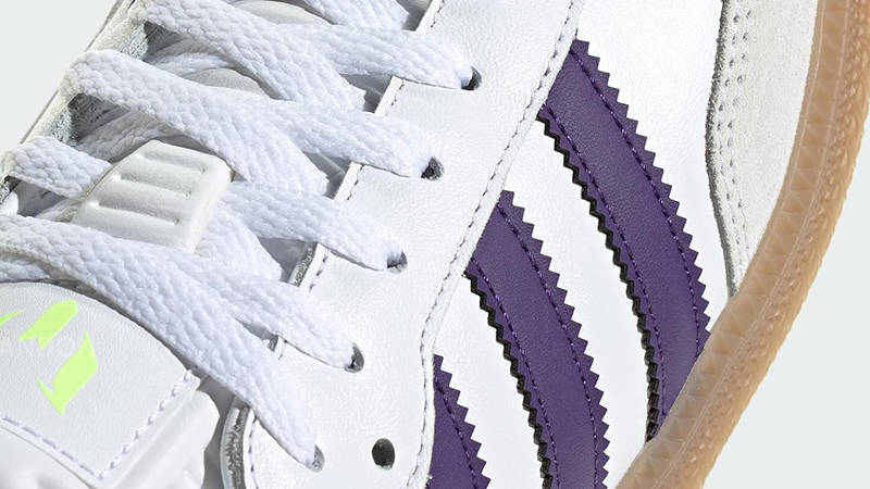 Lionel Messi x adidas Samba White Purple | Where To Buy | IH8161