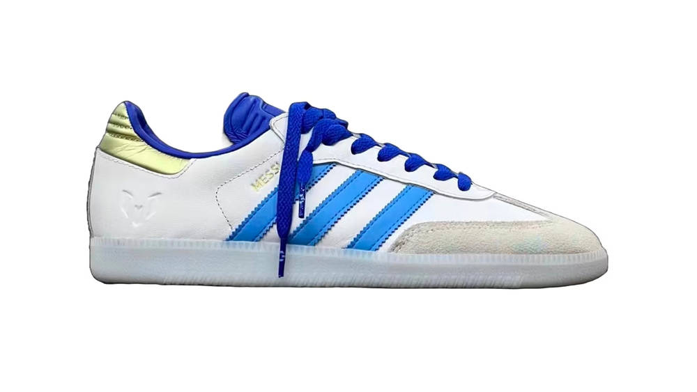 Image via kicksdong Lionel Messi is Releasing His Own adidas Sambas