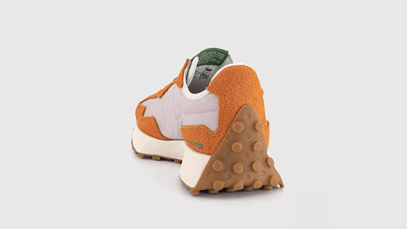 New Balance 327 Classic Orange back