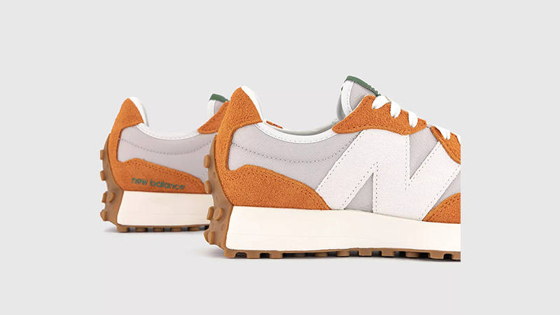 New Balance 327 Classic Orange side