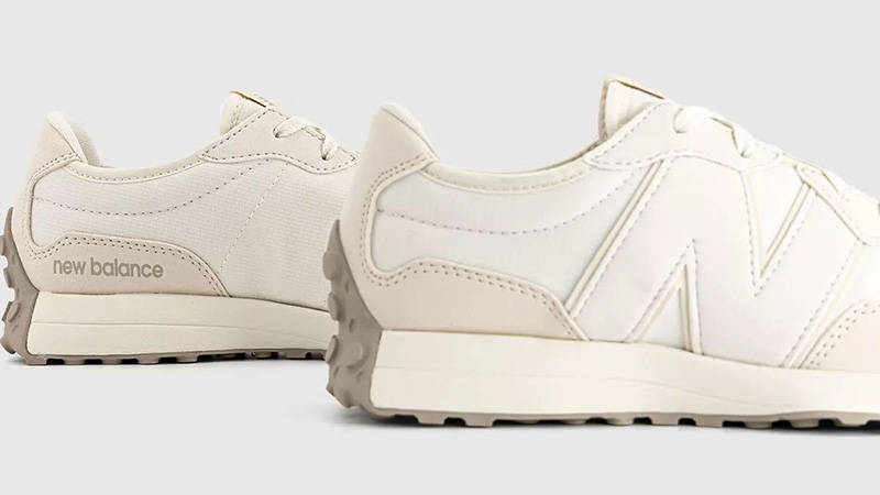 New Balance 327 Junior Beige side