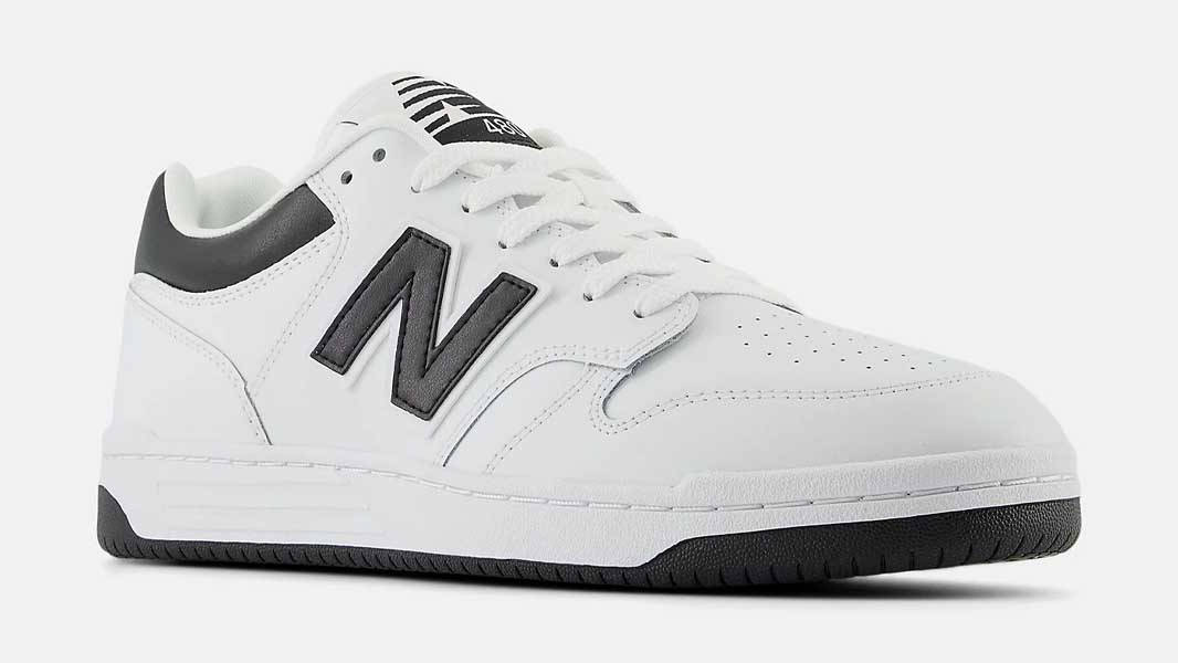 New Balance 480 White Black Front