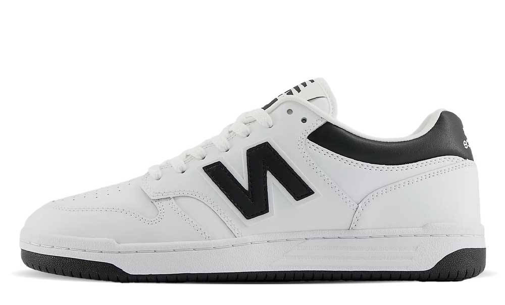 New Balance 480 White Black