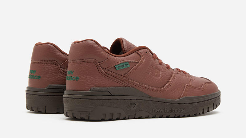 New Balance 550 Mini Logo Brown back