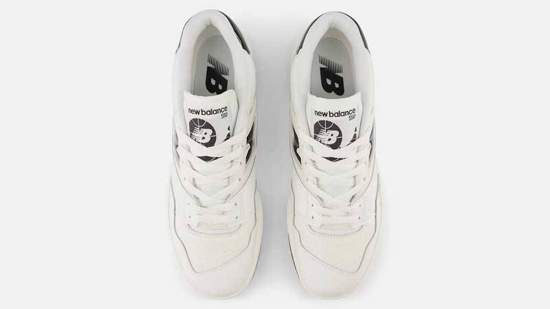 New Balance 550 Sea Salt Black Middle
