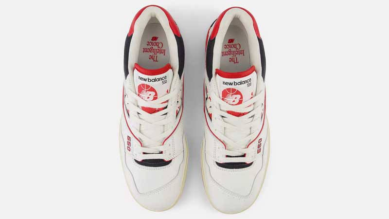 New Balance 550 Vintage Red Middle