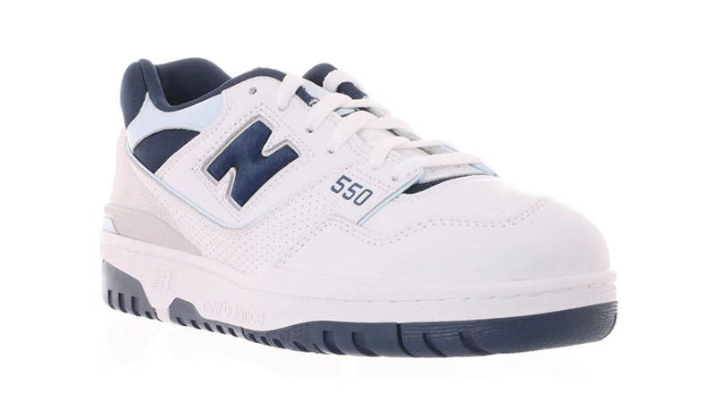 New Balance 550 White NB Navy front