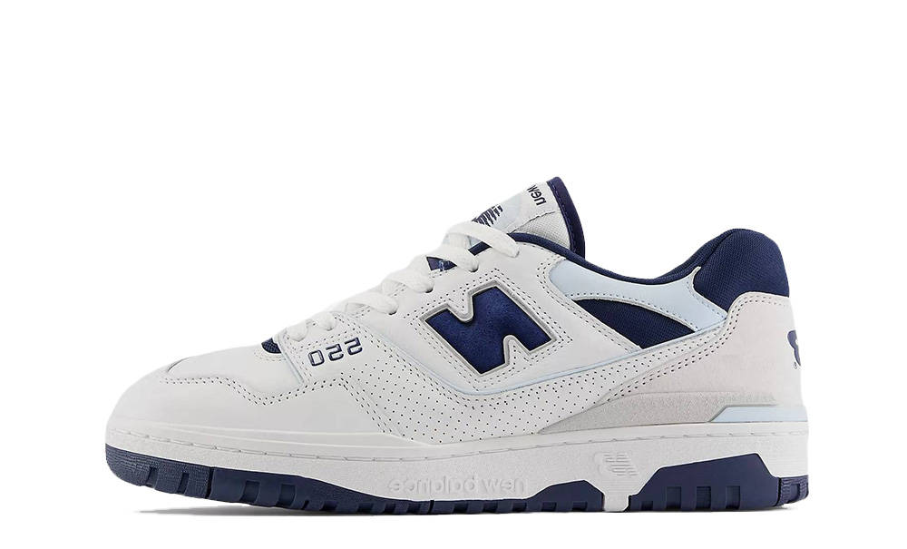 New Balance 550 White Dark Navy