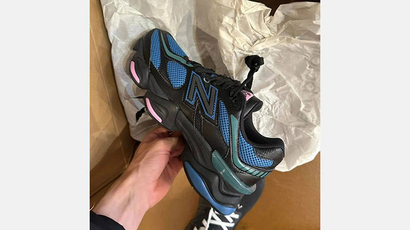 New Balance 9060 Blue Agate U9060AGC front rev