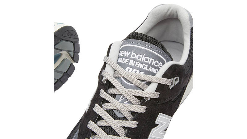 New Balance 991V2 Made in UK Black Grey lace