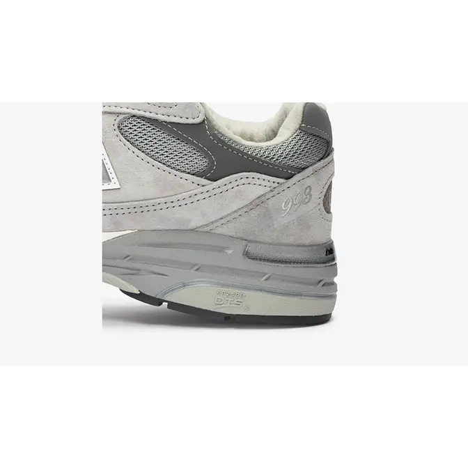 New Balance 993 Mede In USA Grey heel