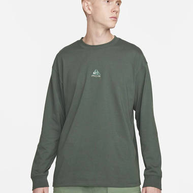 nike acg lungs long sleeve t shirt vintage green feature w380 h380