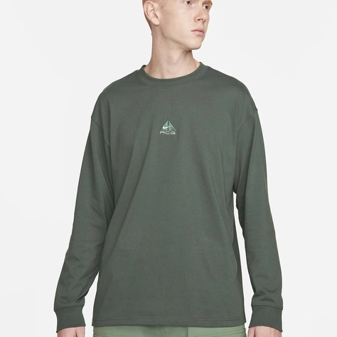Nike ACG Lungs Long-Sleeve T-Shirt Vintage Green Feature