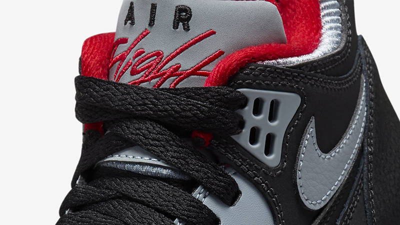 nike flight 89 black red